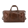 Дорожная сумка из обработанной кожи буйвола Ashwood Leather 2070 Chestnut Brown. Вид 4.